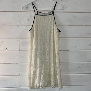 Lace mini dress